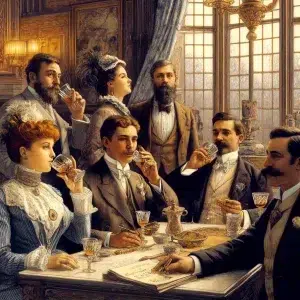 Brandy de Jerez en ambiente aristocrático