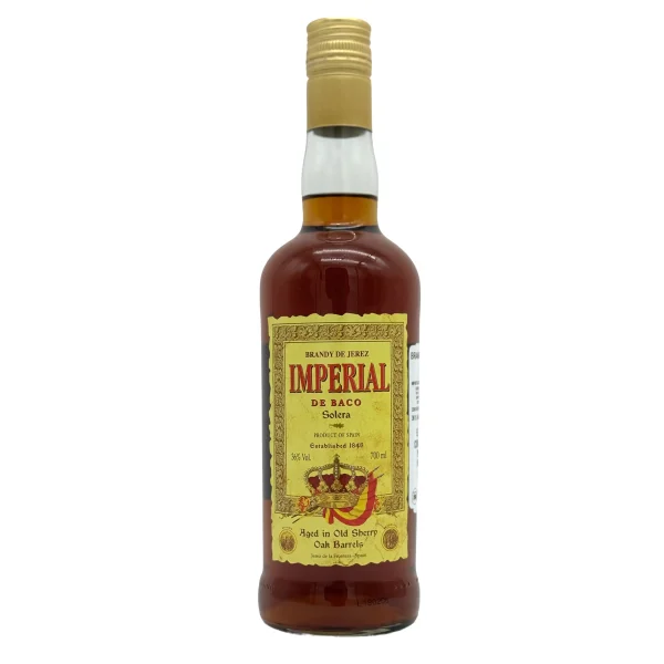 Brandy Solera Imperial de Baco – Brandy de Jerez 36% vol. envejecido en barricas de Sherry - Imagen 3