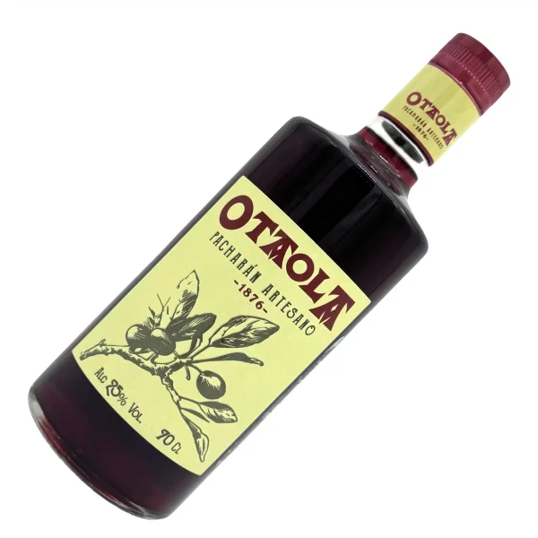 Pacharán Otaola – Licor Artesanal de Endrinas – 700 ml – Receta Navarra Tradicional – 25% Alc. Vol