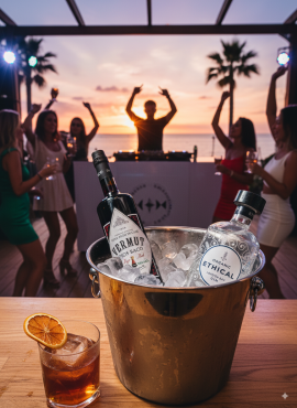 Perfect Martini en beach club