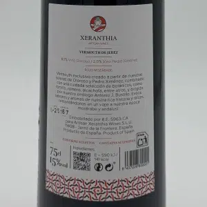 etiqueta vermouth Xeranthia