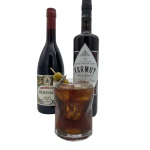 kit vermut con gilda mexicana: aceituna, chile en vinagre y anchoa