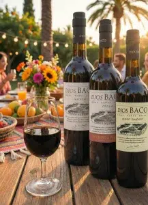 kit vino sherry dulce Dios Baco